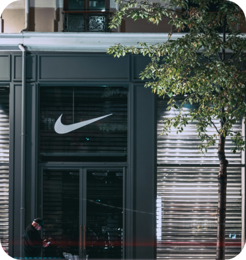 Nike storefront