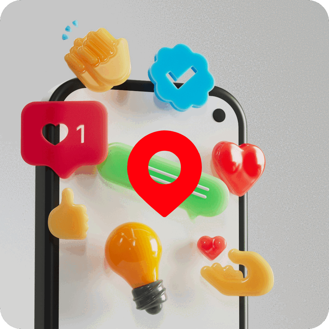 Services promo - social advertising